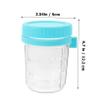 BESTOYARD Oatmeal Salad Cup Jars Lids Overnight Oats Jar Leakproof Breakfast Cup view 2