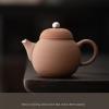 BABETRUE Teapot Old Rock Clay Teapot Chinese Style Coarse Pottery Handmade Household Teapot Tea Maker Multifunctional Small Teapot Tea Pots view 2