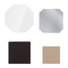 1000Pcs 2x2inch Square Refrigerator Sticker Magnets Accessories Suitable for 50x50 mm DIY Fridge Magnet Materials view 1