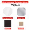 1000Pcs 2x2inch Square Refrigerator Sticker Magnets Accessories Suitable for 50x50 mm DIY Fridge Magnet Materials view 2