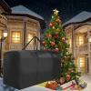 Christmas Tree Storage Bag, Fits Up to 4/3.5/6ft Xmas Tree Bag, Oxford Cloth Xmas Holiday Disassembled Tree Bag with Reinforced Handles & Dual Zipper, for Artificial Trees (Fits view 4