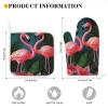 Oven Glove Flamingo Flowers_75091506 Oven Mitts and Pot Holders Sets of 2 Heat Resistant Gloves BBQ Glove Non-Slip Cooking Gloves for Baking Grilling Kitchen Potholders Gloves view 2