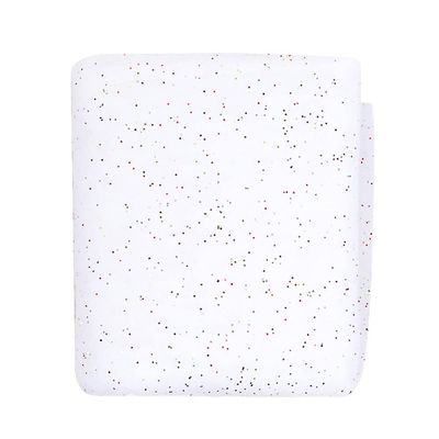 corfhy Christmas Glittered Snow Blanket Wonderland Artificial White Snow Decoration for Christmas Village Display Fluffy Christmas Tree Base Cover Winter Wonderland Decorations,92x230cm