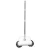 Acouto Hand Push Sweeper, Hand Push Sweeper 2 in Wet Dry Use 360 Degree Rotating Quiet Manual Swee Mop for Wood Tile Floor Push SweeperHand Push view 3