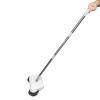 Acouto Hand Push Sweeper, Hand Push Sweeper 2 in Wet Dry Use 360 Degree Rotating Quiet Manual Swee Mop for Wood Tile Floor Push SweeperHand Push view 4
