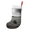 LEVNDIEJ Black and White Golf Print Bulk Fashion Christmas Stockings for Fireplace Xmas Decorations Holiday Family Party Decor view 2