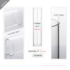 WGVI Hurricane Candle Holder Sleeve, Wide 4", Height 18", Clear Glass Cylinder Candleholder, Chimney Tube, Open Ended Candle Shade, 6 Pieces Bulk view 2