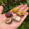 GAF TREASURES Wholesale Mookaite Tumbled Stones, Polished Mookaite Gemstone, Mookaite Polished Rocks (Mookaite, 5 Pound) view 4