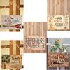 Rustic Wooden Signs Rule Your Mind Or It Will Rule You Sign Wall Art Decor Kitchen Cafe Pub Decor Gift 8x12 INCH view 4