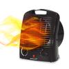 Brentwood 1500-Watt 2-in-1 Portable Indoor Electric Space Heater and Fan with Adjustable Thermostat and Overheat Protection (H-F306BK) view 1