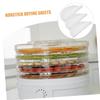 12 Pack round Silicone Dehydrator Sheets for Fruit Drying view 3