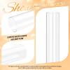 12 PCS Hurricane Candle Holder, 2.5" W x 14" H Open Ended Glass Candle Cylinder Sleeve, Clear Glass Cylinder Candle Holder, Open Flame Candle Chimney Tube Cover, Bottomless Cylindrical Glass view 3