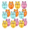 ANDRESLAD 16pcs Bear Design Power Outlet Hooks Multi Functional Self Adhesive Kitchen Cord Organize Plug Wall Holder view 1