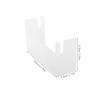 HOOTNEE Acrylic Fan Display Stand for Folding and Paper Fans, Stable Base view 2