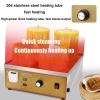 AYGJKIE Commercial Food Bread Bun Steamer, with 2/4/6 Holes Steamed Bun Machine, 30-110C Temperature Control, for Home, Shop, Cafeteria(6Holes) view 2