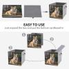 SYJTGDE Folding Storage Box Large Storage Box Dog Corgi Wardrobe Storage Large Storage Basket Decorative Folding Basket view 4