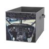 SYJTGDE Folding Storage Box Large Storage Box Airplane Cockpit Wardrobe Storage Large Storage Basket Decorative Folding Basket view 1