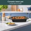 4-Quart Slow Cooker with Casserole Manual Warm Setting - Perfect Crock Pot for Family Dinners, Dishwasher Safe Crock,Versatile Cookware for Large Families or Entertaining view 2