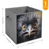 SYJTGDE Folding Storage Box Large Storage Box Emu Wardrobe Storage Large Storage Basket Decorative Folding Basket view 2