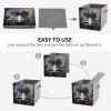SYJTGDE Folding Storage Box Large Storage Box Emu Wardrobe Storage Large Storage Basket Decorative Folding Basket view 4