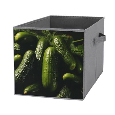 SYJTGDE Folding Storage Box Large Storage Box Pickle Wardrobe Storage Large Storage Basket Decorative Folding Basket