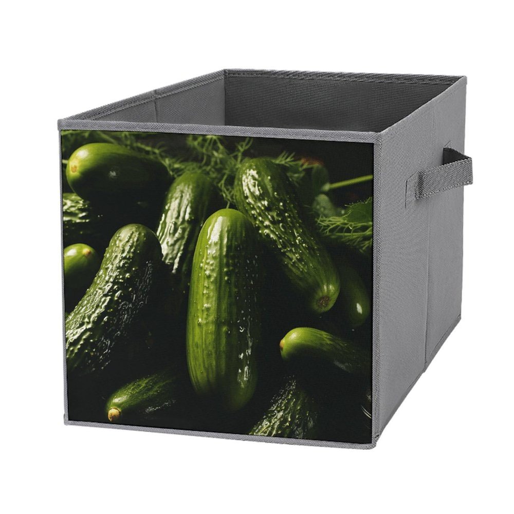 SYJTGDE Folding Storage Box Large Storage Box Pickle Wardrobe Storage Large Storage Basket Decorative Folding Basket