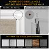 BERISSA Roman Shades,No Drill,Cordless,Top Down Bottom Up,SY Light Brown.38 W x 36" H view 3