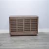Sunny Designs 65" Slatted Door Wood TV Console view 3