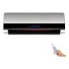 Wall Mounted Heater, Wall Mounted Remote Air Conditioner with Timer, Electric Heating Machine, Suitable for Home, Bedroom, Living Room, Bathroom, Silver, Gold (Silver) view 1