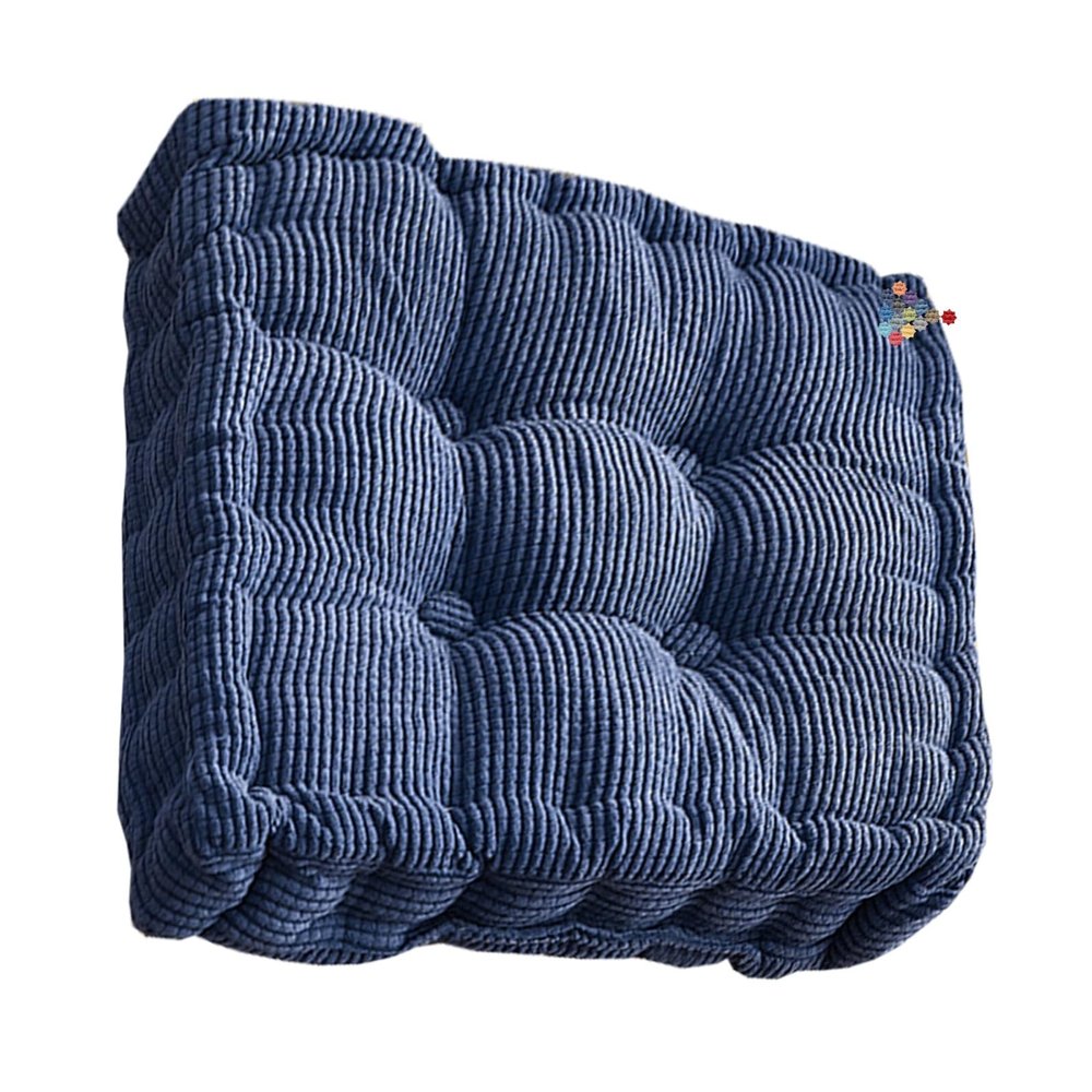 MCOSU Square Seat Chair Pads Soft 16/18/20 inch Indoor Outdoor, Square Seat Cushions Comfy Dining Room Kitchen Office Chair Cushion(#13,18x18inch/45x45cm)