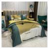 Soft Queen King Size Duvet Cover Set Bed Fitted Sheet Set Pillowcases Bedroom Comforter 1000TC Cotton Luxury Euro Bedding Set,Cotton Duvet view 2