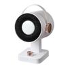 Portable Quiet Heater, Mini Desktop Heater, 3-speed Temperature Control, Dumping Power-off Design, 45 Up and Down Adjustment, Cold/warm Dual Use, for Home Bedroom Office (white) view 1