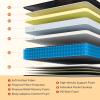 DIGLANT King Mattress, 14 Inch Soft Hybrid Memory Foam with Individually Pocket Springs King Size in Box, Plush for Pressure Relief,CertiPUR-US Certified,Edge Support view 2
