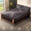 DIGLANT King Mattress, 14 Inch Soft Hybrid Memory Foam with Individually Pocket Springs King Size in Box, Plush for Pressure Relief,CertiPUR-US Certified,Edge Support view 3