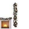 Artificial Christmas Garland, Christmas Garland Christmas Decorations, Christmas Garland Rattan Wreath Indoor Outdoor Garland with Pine Cone and Berries for Door Table Centerpiece Decor view 1