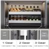 ZDJZMGZ Pull-down Kitchen Shelf, Metal Retractable Spice Rack, Multi-purpose Storage Rack for Cafes, Pantries (34 * 10.7) view 3