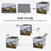 SYJTGDE Folding Storage Box Large Storage Box Historical Monuments Of Armenia Wardrobe Storage Large Storage Basket Decorative Folding Basket view 4