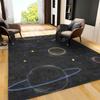 Star Universe Planet Area Rug 2x6ft Modern Simple Mysterious Starry Sky Living Room Rugs, Indoor Non-Slip Kids Rugs, Machine Washable Breathable Durable Carpet for Front Entrance Floor Decor view 3
