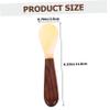 BEBEMOKO 2pcs Handle Shell Spoons Multifunctional Dessert and Coffee Spoons Smooth Finish for Home Use and Restaurant Serving view 2