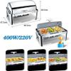 9L Chafing Dishes Commercial Food Warmer Chafer Chafing Dishes with Lids Stainless Steel Buffet Server Food Holder for Keeing Food Warm (C) view 3