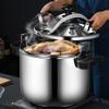 26L Commercial Explosion-Proof Pressure Cooker Large Capacity 304 Stainless Steel High Pressure Cooking Pot for Restaurant Household Kitchen view 2