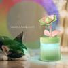 Kayswang Humidifier Mini Humidifier Flower Cold Mist Humidifier Color Light Quiet Portable USB Charging Suitable for Office Baby Room Travel (Gardenia-Pink) view 4