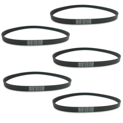 ZJgZmslcd WH01X27538 Washer Drive Belt Fit GE GTW330ASK3WW GTW460ASJ8WW Replaces 290D1101P005 4587903 AP6328256 PS12299369 EAP12299369(WH01X27538-5pcs)