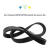 ZJgZmslcd WH01X27538 Washer Drive Belt Fit GE GTW330ASK3WW GTW460ASJ8WW Replaces 290D1101P005 4587903 AP6328256 PS12299369 EAP12299369(WH01X27538-5pcs) view 4