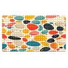 Bath Tub Shower Mat Non Slip 26.8in x 15in Large Bath Mat with Suction Cups Kids and Elderly Bathtub Mats Stones view 1