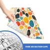 Bath Tub Shower Mat Non Slip 26.8in x 15in Large Bath Mat with Suction Cups Kids and Elderly Bathtub Mats Stones view 3