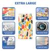Bath Tub Shower Mat Non Slip 26.8in x 15in Large Bath Mat with Suction Cups Kids and Elderly Bathtub Mats Stones view 4