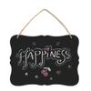 HOODANCOS Wooden Blackboard Wall Decor Double Sided Hanging Chalkboard Home Blackboard Message Board Chalkboard Pendant view 1