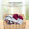 3PCS Hand Woven Storage Baskets, Decorative Woven Storage Basket, Storage Baskets Set, Suitable for Providing Ample Storage Space view 3
