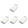 Bothyi 4 Pieces Furniture Risers Rectangle Bed Raising Blocks Heavy Duty Sofa Riser Lifts Bed Risers for Desk Washing Machine Fridge, White view 2
